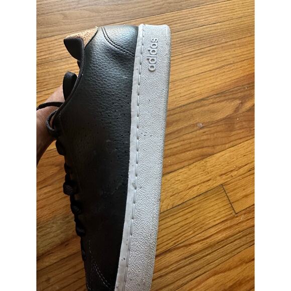 Adidas Advantage Cloudfoam Men’s Sneakers Black w/ Cork Detail Size 10.5 main image 5